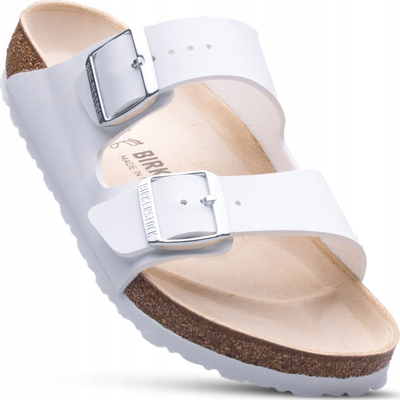 Sandale Birkenstock Arizona BF 51731, numër 47, të bardha