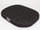 Shtrat qeni Reedog Mattress Round L, i butë, i zi