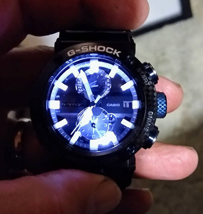 Orë për meshkuj Casio G-Shock Master of G hCA3612, e zezë