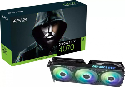Kartelë grafike KFA2 GeForce RTX 4070 EX Gamer 1-Click OC 12GB GDDR6X