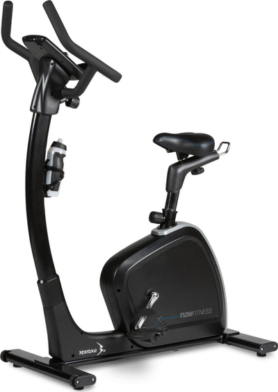 Biçikletë stacionare Flow Fitness Perform B2i, rezistencë magnetike, kompjuter stërvitje, e zezë