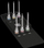 Set çelësa tub Torx Wera Zyklop 8767C, 6 copë, 1/2" Drive, argjendtë