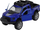 Makine lodër off road Leantoys MIX, die-cast metal, me rimorkio, ngjyra të përziera