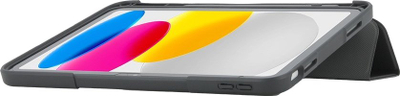 Këllëf tableti Mobilis 062006, 11", flip, i zi transparent