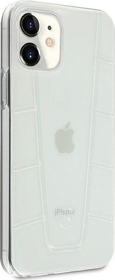 Futrollë Mercedes-Benz për iPhone 12 Mini, hard case, transparente me gradient ngjyrash