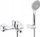 Rubinet vaskë KFA AGAT 4424-510-00, murale, set dushi 1500 mm, krom