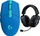 Set lojrash Logitech G305 Lightspeed dhe G Pro X, maus pa kabllo, kufje gaming, i zi