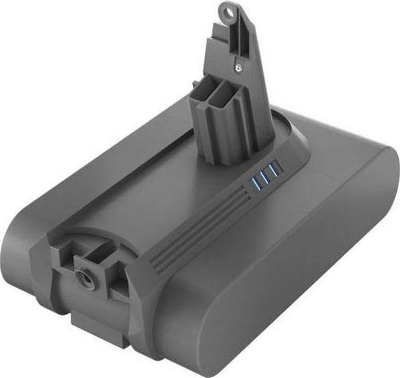 Bateri zëvendësuese Newell DSV6B për Dyson V6, Li-ion, me dritë LED, gri