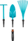 Set veglash për kopsht Gardena 8944-30, 4 copë, çelik inox, blu