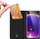 Këllëf telefoni Dux Ducis Skin Pro për Oppo Find X5, lëkurë eko, portofol, i zi
