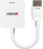 Adapter HDMI në DisplayPort Lindy 18G DisplayPort 1.2, 4K 60Hz, i zi