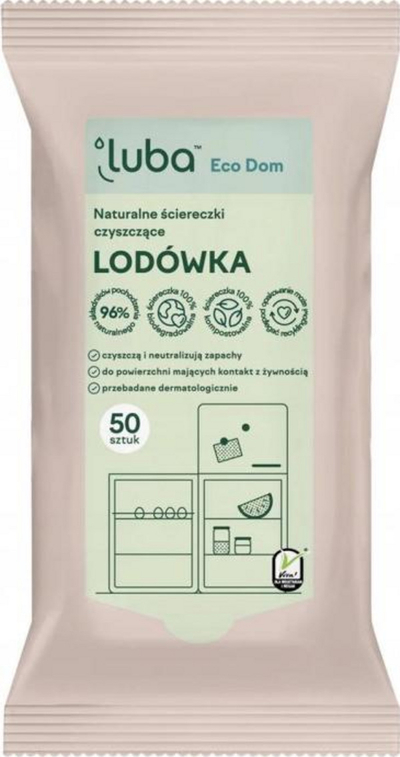 Faculeta pastruese Luba Fridge, natyrale, 50 copë, bezhë
