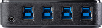Ndarës USB StarTech HBS304A24A, 4x4, USB 3.0, i zi