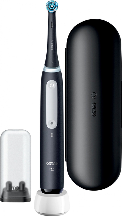 Furçë dhëmbësh elektrike Oral-B iO Series 4, me kuti, e zezë matt