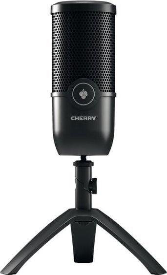 Mikrofon me kabllo CHERRY UM 3.0, kardioid, USB 2.0, i zi