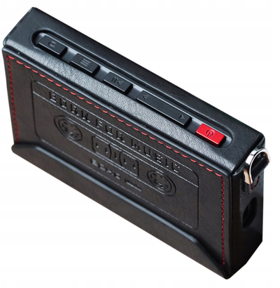 Këllëf mbrojtës FiiO SNOWSKY SK ECHO MINI për FiiO ECHO MINI, PU, me kapëse, i zi