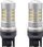 Llambë sinjali AMiO 1156 LED CANBUS 24SMD 3030, T20 7440 W21W, 12V 24V, portokalli