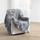 Batanije Plaid Soft Fur, 180 x 220 cm, poliester, gri Antarctic
