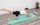 Tapet fitnesi TPE Yoga and Fitness, 4mm, dypalësh, mente gri