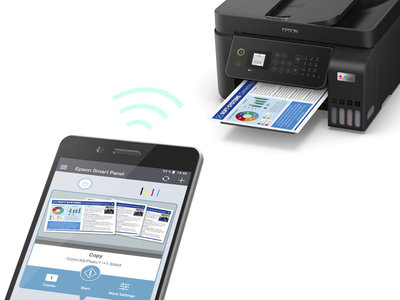Printer multifunksion Epson EcoTank ET-4800, Inkjet A4, Wi‑Fi, i bardhë