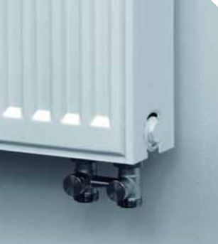 Radiator Stelrad Novello, tipi 21, 60 x 50 cm, 1000 W, i bardhë