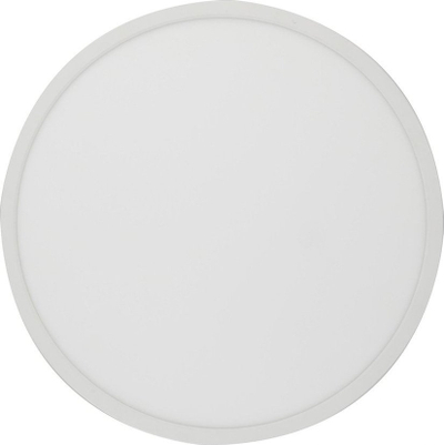 Panel tavan LED TK Lighting Aqua, Ø 50 cm, CCT me rregullim drite, i bardhë