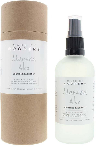 Sprej fytyre Made by Coopers Manuka Aloe, qetësues, hidratues, 100 ml