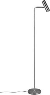 Llambë dyshemeje Trio Lighting Marley, 151cm, metal, ngjyrë nickel