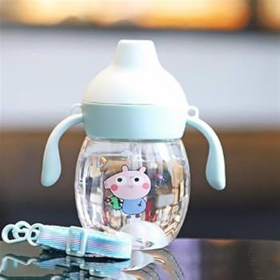 Shishe per bebe 280ML , blu dhe rozë . UNIMIKS