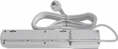 Prizë zgjatuese KEL Power Strip AX5, 5 dalje, kabllo 3 m, gri