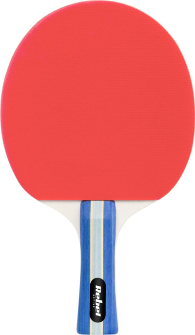 Set pingpongu Rebel Active, 2 paleta, 3 topa 3 yje, çokollatë e kuqe