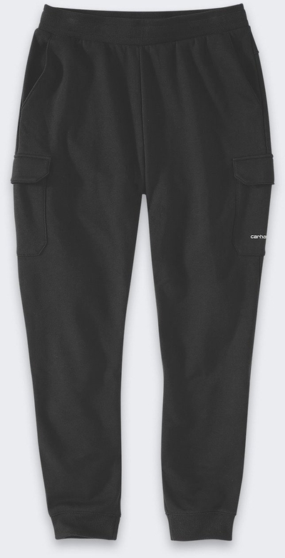 Pantallona jogger Carhartt Force për burra, relaxed fit, përzierje pambuku, ngjyrë e zezë