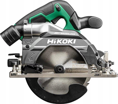 Sharrë rrethore HiKOKI C3606DB, 165mm, 36V 2x5Ah, jeshile me të zezë