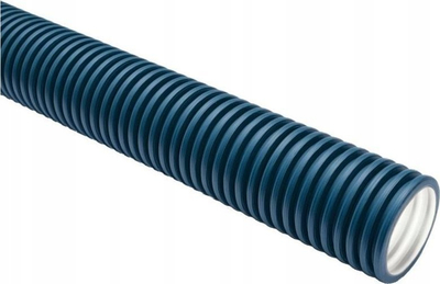 Tub fleksibil ajrimi SpiroFlex 75 Vent Clear Basic, 75 mm, 50 m, blu