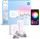 Сет паметно осветлување Philips Hue Essential, Hue Bridge, 3x GU10 White and Color Ambiance, бел димер