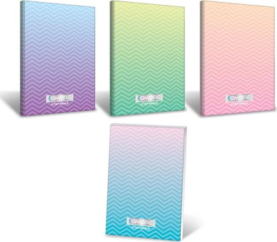 Fletore Brulion në formatin B5/160K Ombre Powder pastel (4 copë)