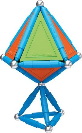 Set konstruktiv magnetik Plastwood Supermag Trendy 116, 116 copa, 3+
