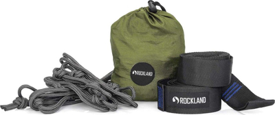 Rripa për me var hamakun Rockland Smart Straps, deri 181 kg, poliester, të zinj