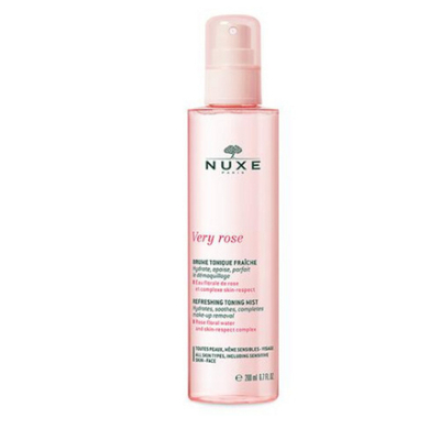 Tonik pastrues për fytyrë Nuxe Very Rose, 200 ml