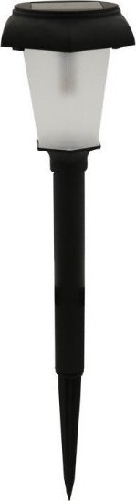 Set llamba kopshti Polux Solar LED, 3 copë, dritë e ngrohtë 2200K, me kunj, të zeza