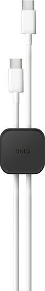 Организер за кабли самолеплив Uniq Pod, сет 8 парчиња, TPU, темно сива