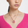 Qafore për femra Swarovski Florere 5650569, 42 cm, rozë/e artë