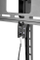 Kllapë muri për TV Deltaco ARM-0271, deri 75", 75 kg, e zezë