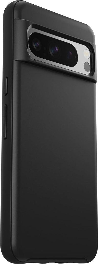 Kuti telefoni OtterBox Symmetry për Pixel 8 Pro, mbrojtëse, rri fiks, shkon dhe me karikim wireless, ngjyrë e zezë