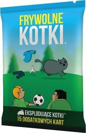 Друштвена игра Rebel Exploding Kittens Feline Frenzy, проширување, 12+