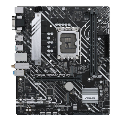 Pllakë amë Asus PRIME H610M-A WIFI D4, LGA1700, WiFi, e zezë