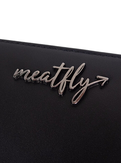 Kuletë lëkure për femra Meatfly, e zezë