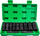 Set çelësa goditës Rockforce Long Impact, 1/2", 11 copë, i zi