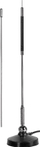 Antena CB për në makinë Mag Star 27, 63 cm, me bazë magnetike, e zezë