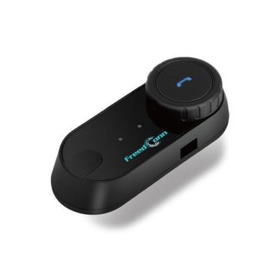 Interkom motoçiklete FreedConn T-Com VB, 800m, Bluetooth 5.0, e zezë